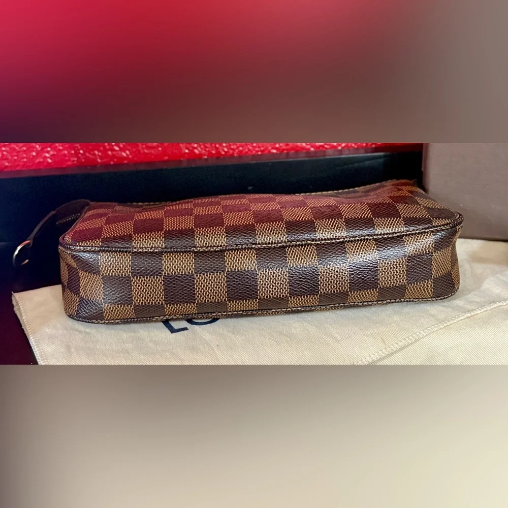 Auth Pochette Accessories NM (2012) Damier Ebene - Picture 9 of 15